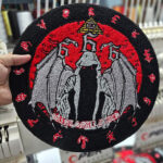 Dark Bat Skeleton Embroidered Patch - Xpress Patches