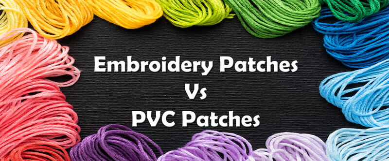 PVC Patches vs. Embroidered Patches - Xpress Patches